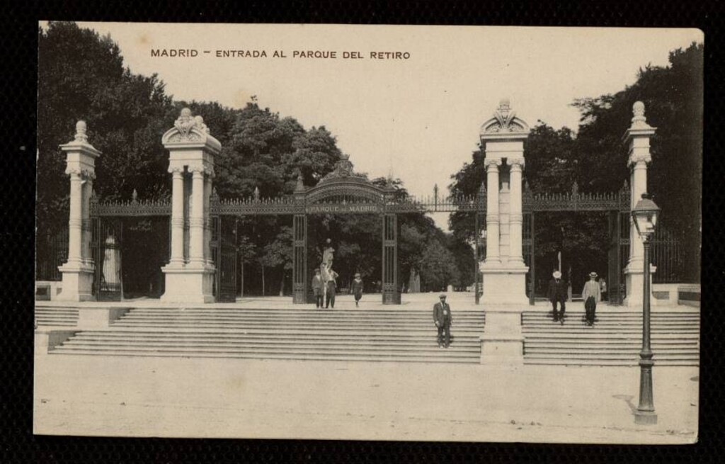 Miniatura de Entrada al Parque del Retiro