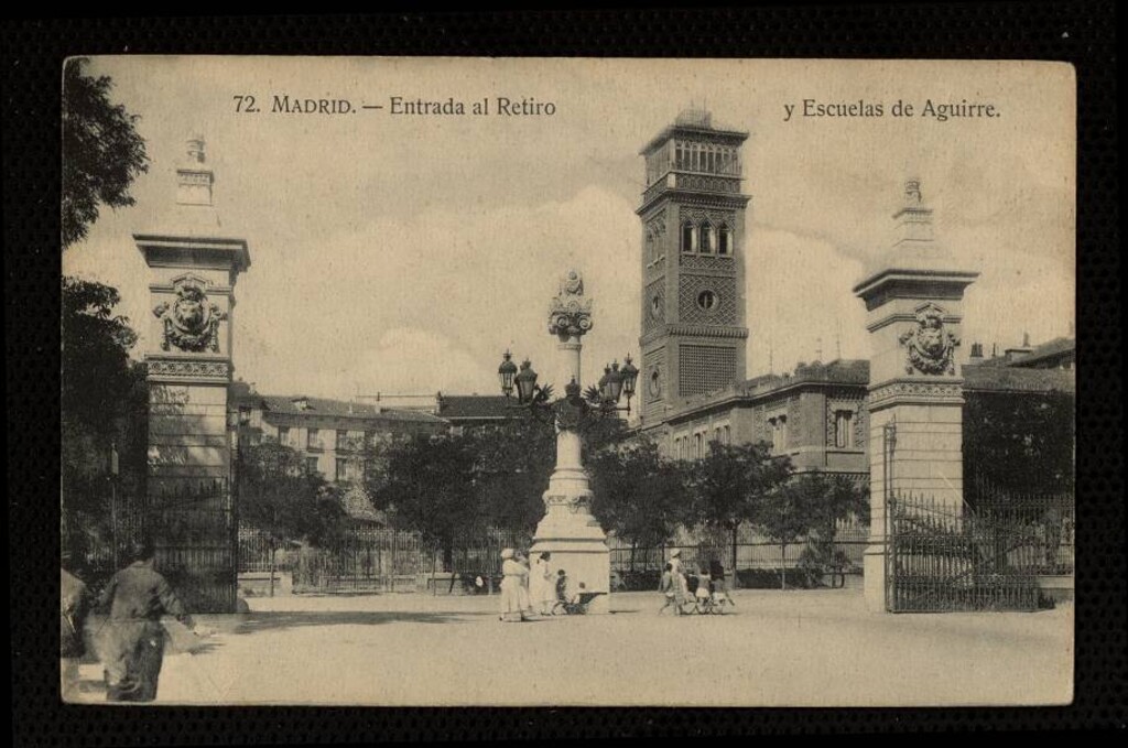 Miniatura de Entrada al Retiro y Escuelas Aguirre