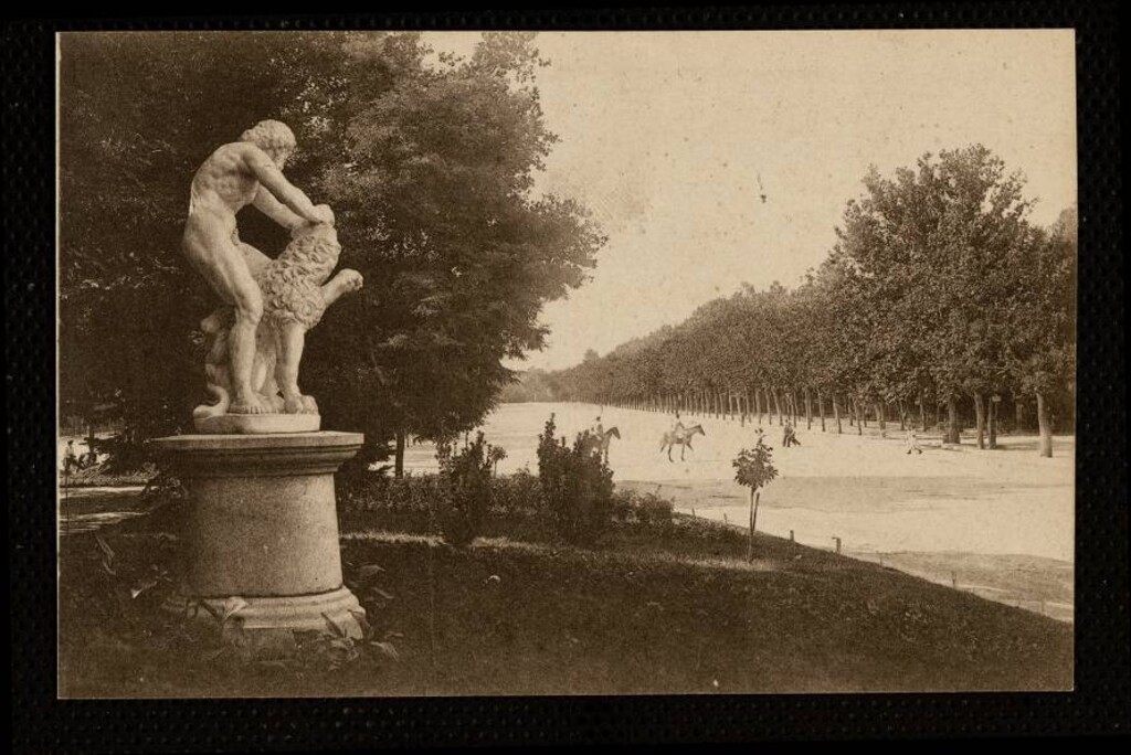 Miniatura de Parque del Retiro. Paseo de Coches