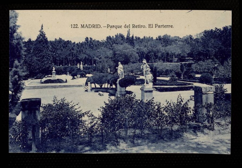 Miniatura de Parque del Retiro. El Parterre