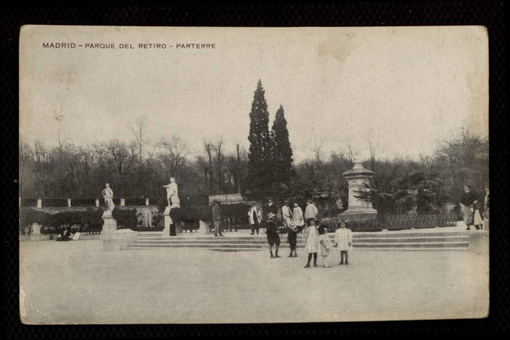 Miniatura de Parque del Retiro. Parterre