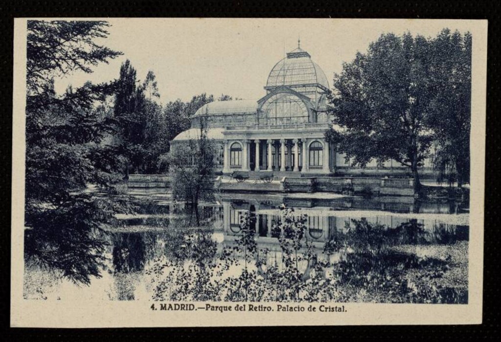 Miniatura de Parque del Retiro. Palacio de Cristal
