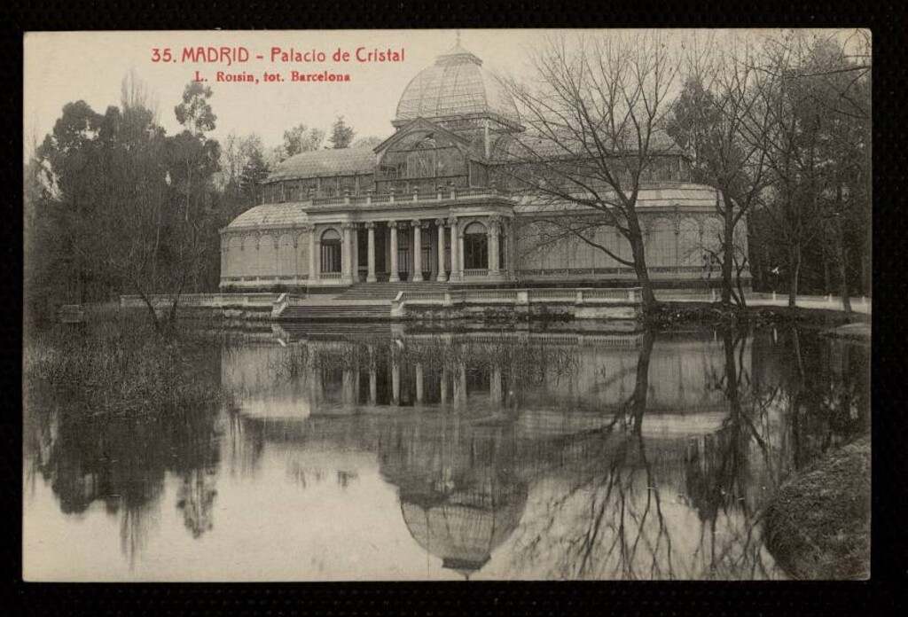 Miniatura de Parque del Retiro. Palacio de Cristal