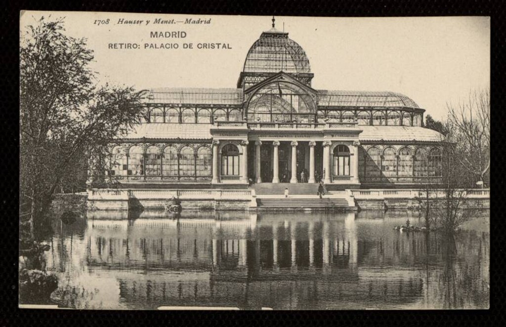 Miniatura de Parque del Retiro. Palacio de Cristal