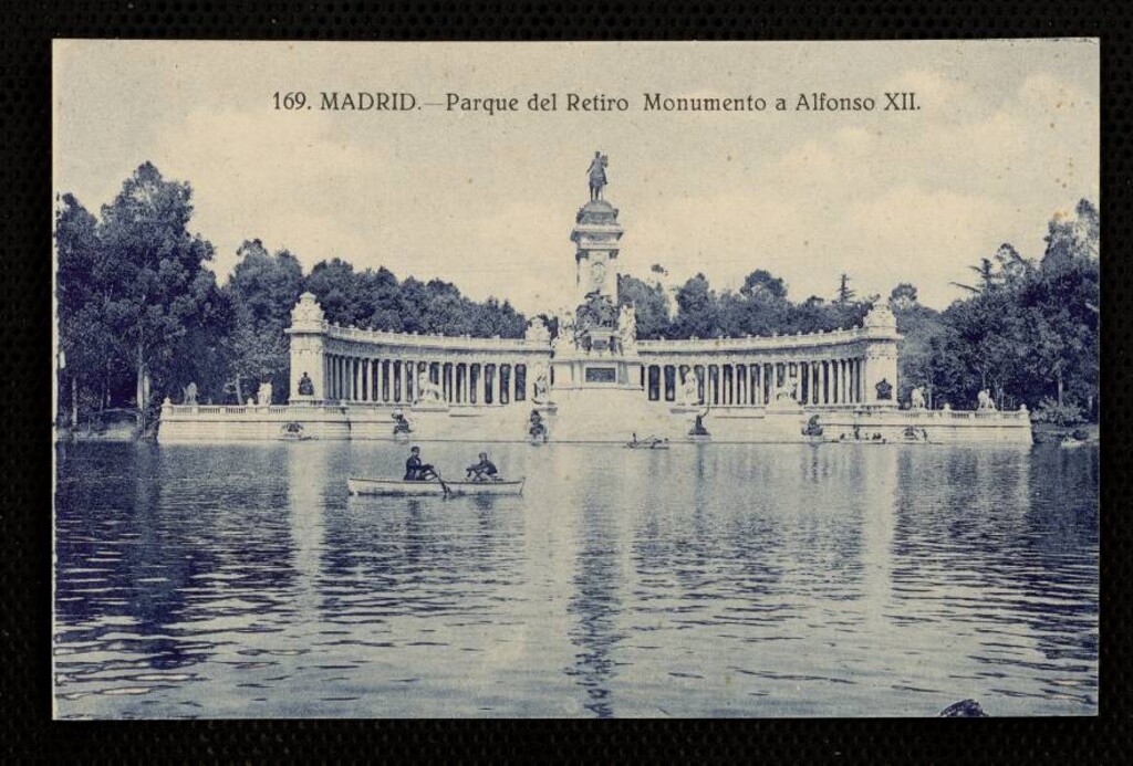 Miniatura de Parque del Retiro. Monumento a Alfonso XII