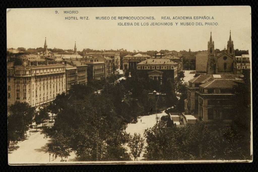 Miniatura de Hotel Ritz, Museo de Reproducciones, Real Academia Española, Iglesia de los Jerónimos y Museo del Prado