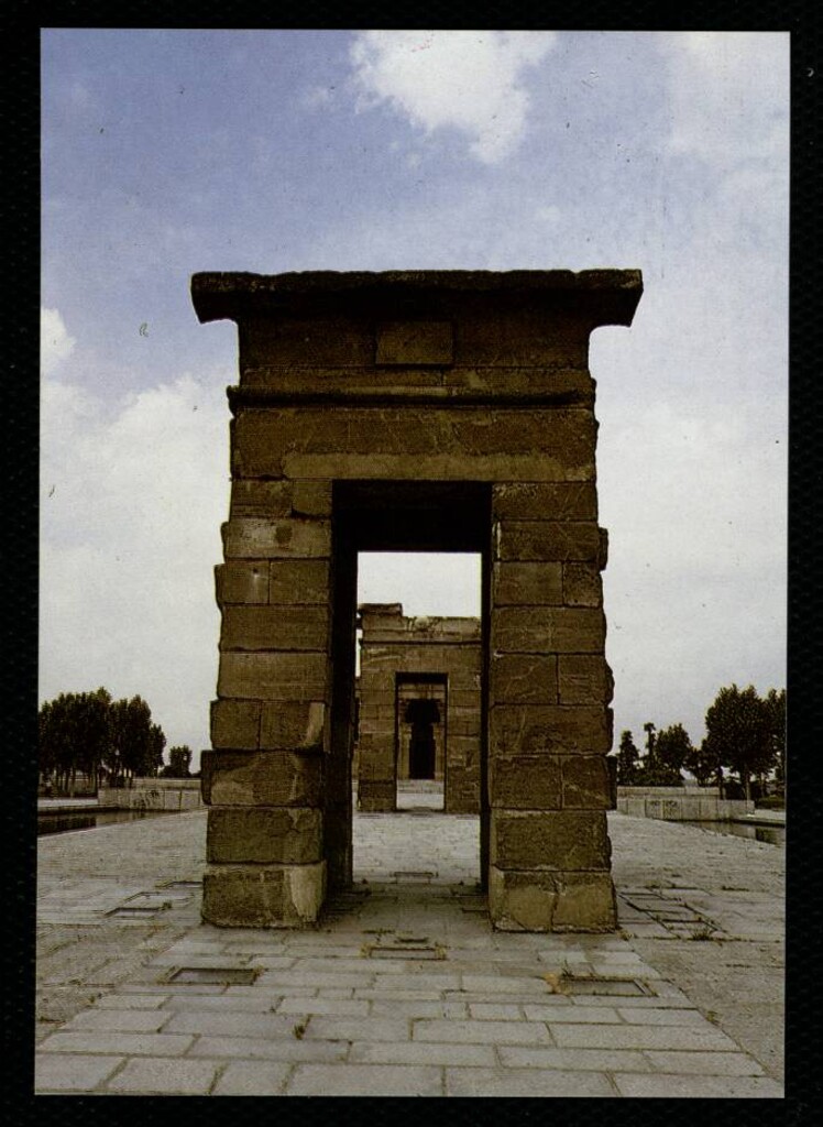 Miniatura de Pilonos del Templo de Debod
