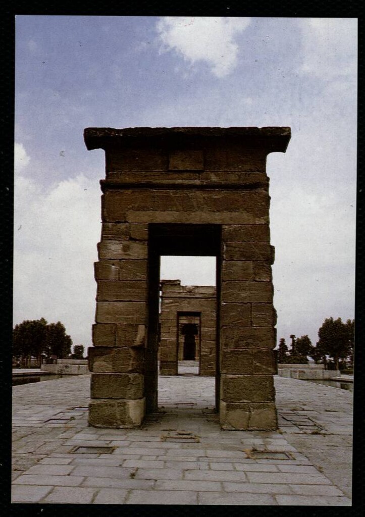 Miniatura de Pilonos del Templo de Debod