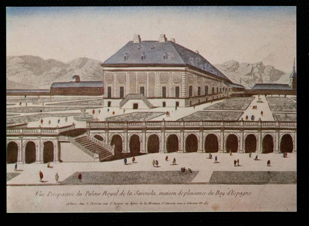 Miniatura de Vista del Palacio Real de la Zarzuela