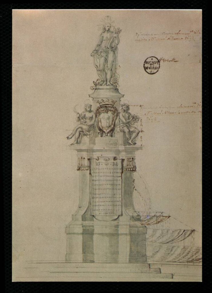 Miniatura de Fuente de Apolo y las cuatro estaciones