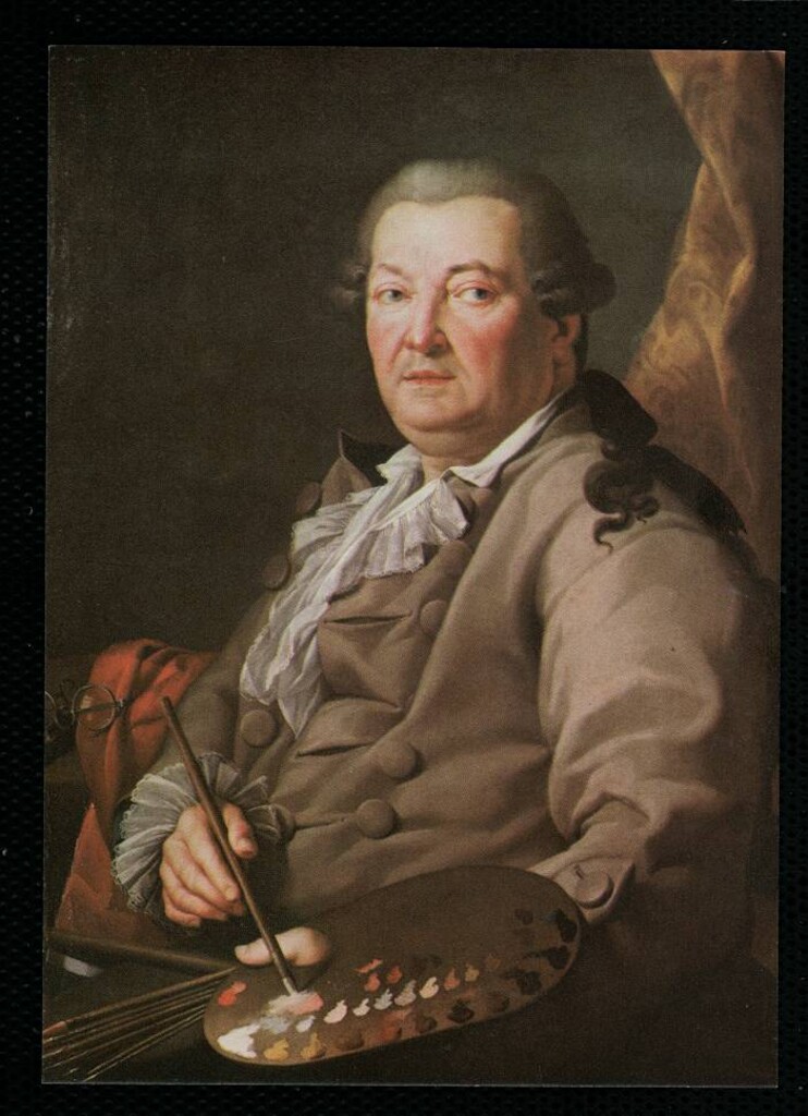 Miniatura de Autorretrato de Antonio González Velázquez