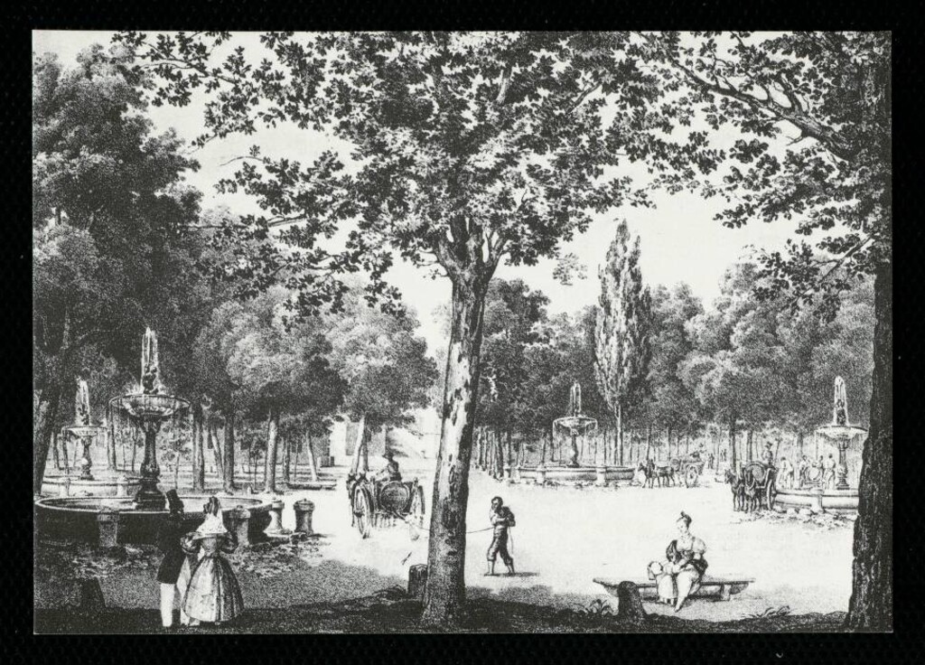 Miniatura de Las cuatro fuentes del Prado