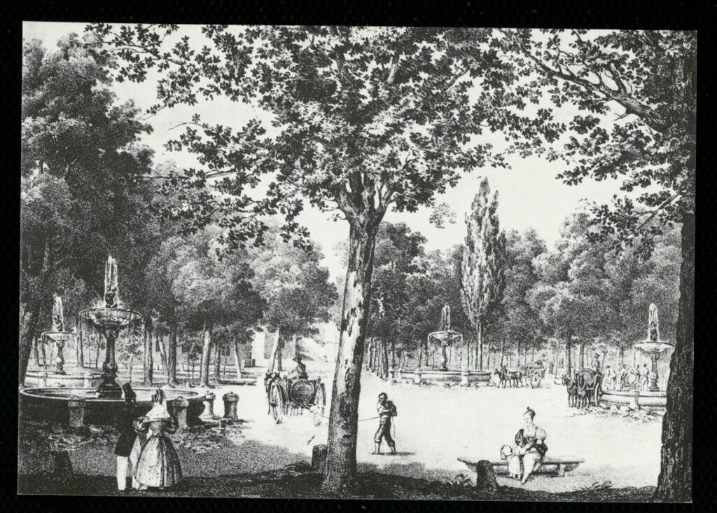 Miniatura de Las cuatro fuentes del Prado