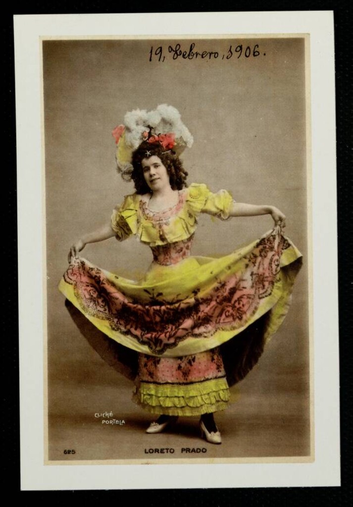 Miniatura de La actriz Loreto Prado