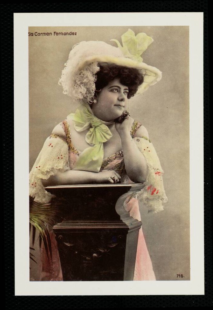 Miniatura de La actriz Carmen Fernández