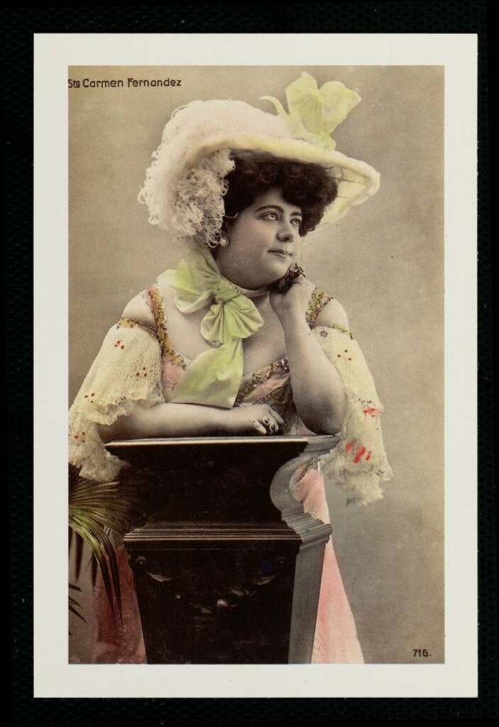 Miniatura de La actriz Carmen Fernández