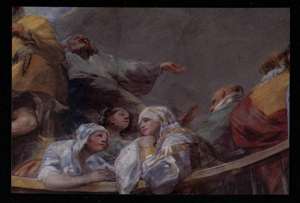 Miniatura de Ermita de San Antonio de la Florida y Panteón de Goya. El milagro de San Antonio