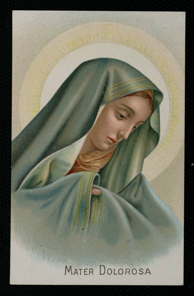 Miniatura de Mater Dolorosa