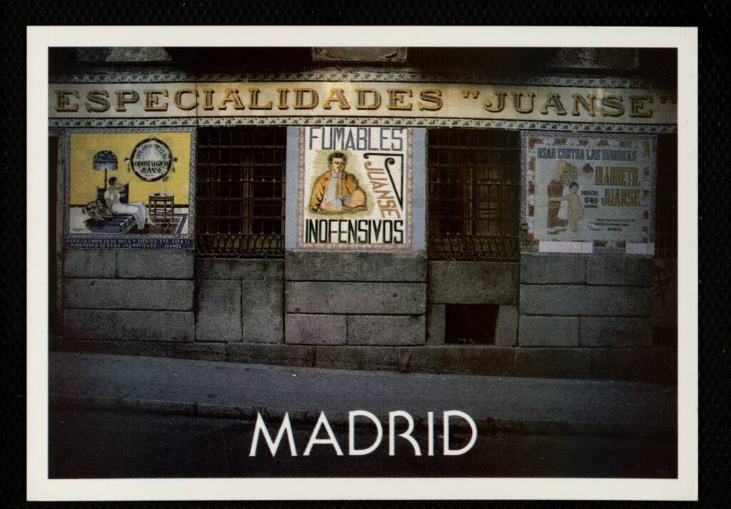 Miniatura de Madrid antiguo, barrio de Malasaña