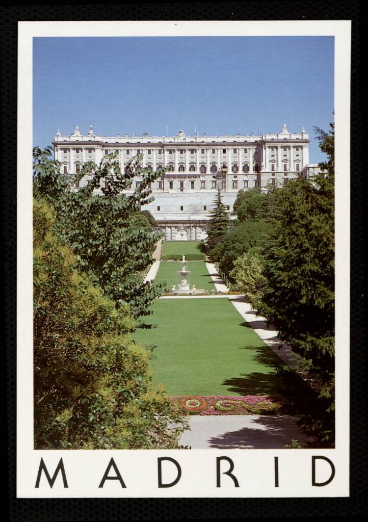 Miniatura de Palacio Real. Parque del Moro