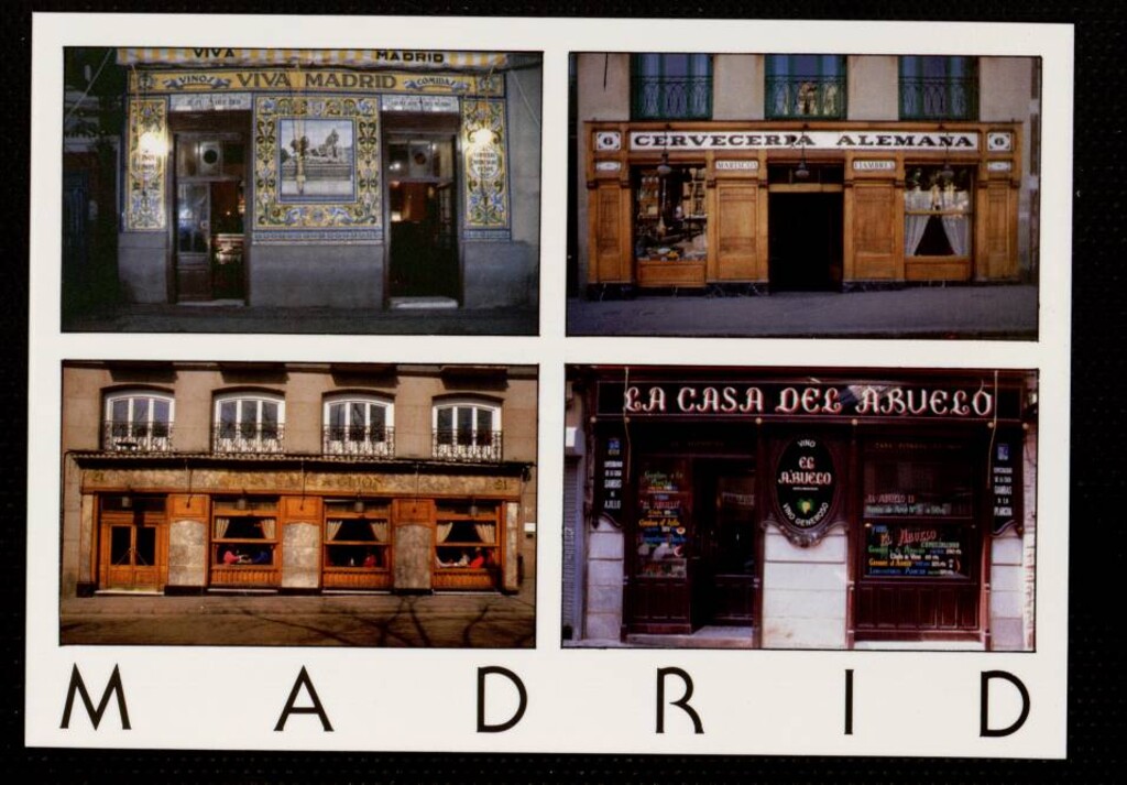 Miniatura de Bar Viva Madrid, Cervecería Alemana, Café Gijón, Bar la Casa del Abuelo