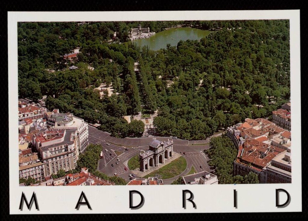 Miniatura de Puerta de Alcalá y Parque del Retiro