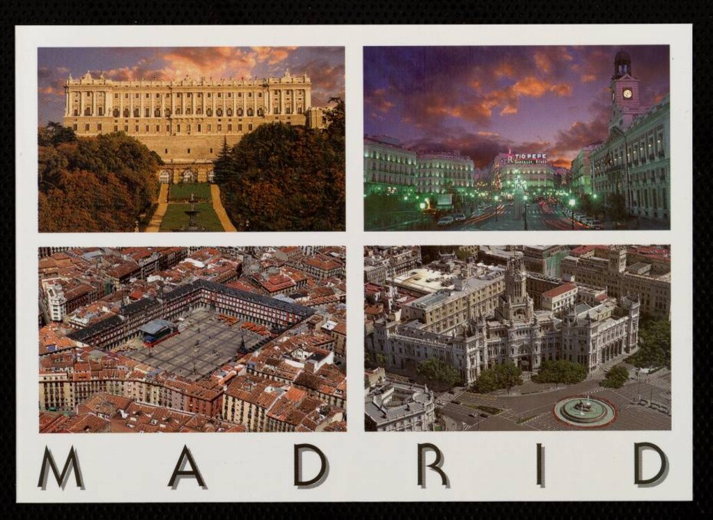 Miniatura de Palacio Real, Puerta del Sol, Plaza Mayor y Cibeles