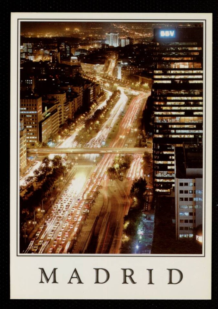 Miniatura de Paseo de la Castellana (vista nocturna)