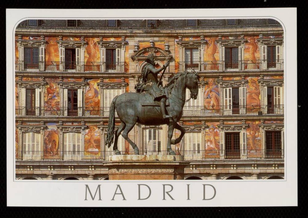 Miniatura de Felipe IV (Plaza Mayor) [sic]