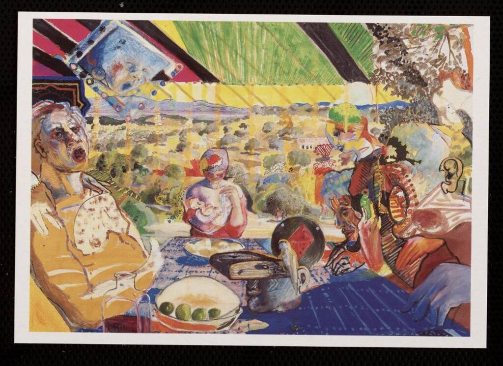 Miniatura de Colección Municipal de Arte Contemporáneo. La primera cena, de Carlos Franco