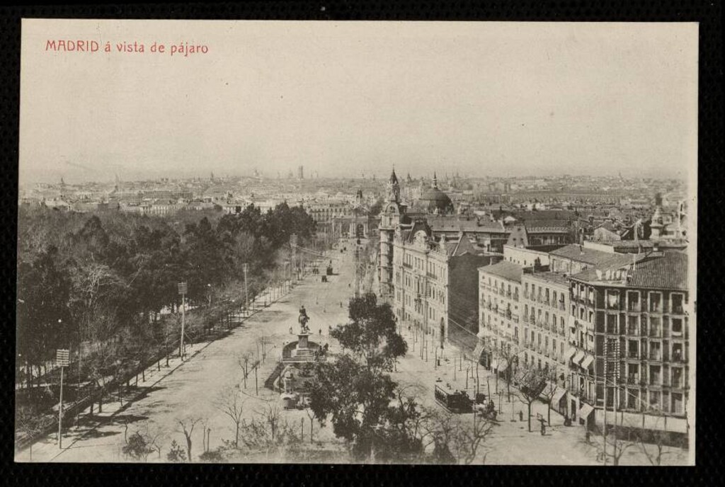 Miniatura de Calle de Alcalá. Vista aérea