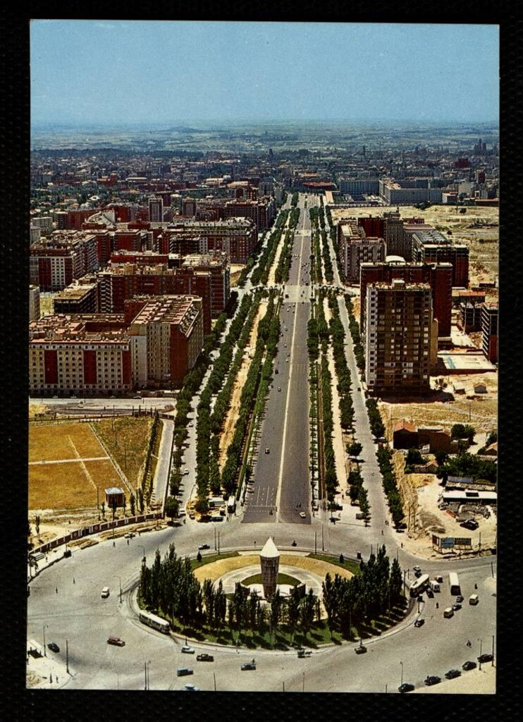 Miniatura de Plaza de Castilla (vista aérea)
