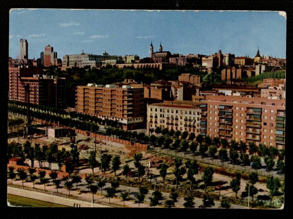 Miniatura de Perspectiva de Madrid desde el río Manzanares