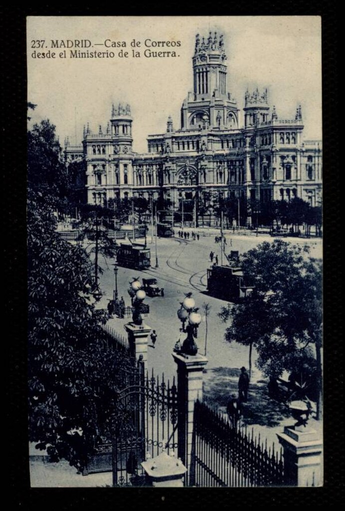 Miniatura de Casa de Correos desde el Ministerio de la Guerra