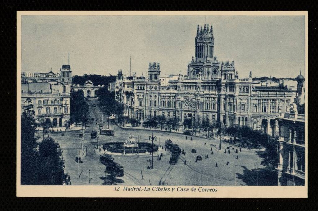 Miniatura de La Cibeles y Casa de Correos