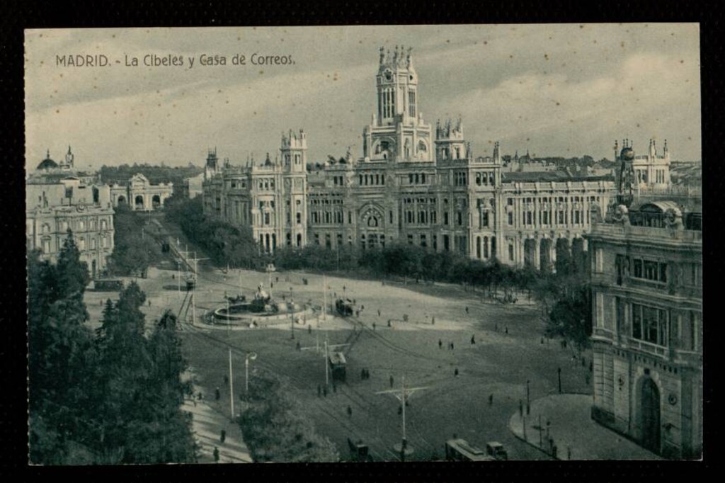 Miniatura de La Cibeles y Casa de Correos
