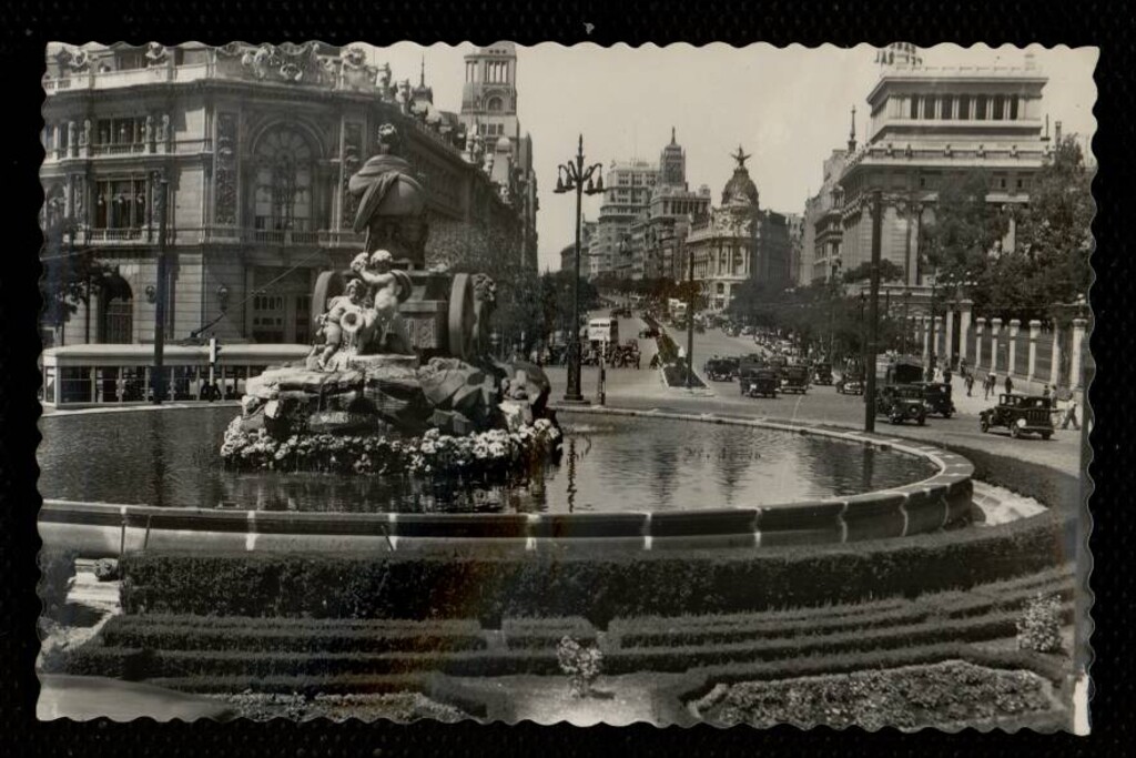 Miniatura de Cibeles y Calle de Alcalá