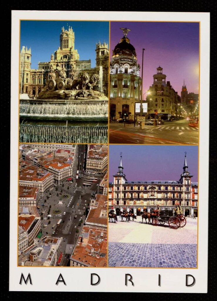 Miniatura de La Cibeles, Gran Vía, Puerta del Sol y Plaza Mayor