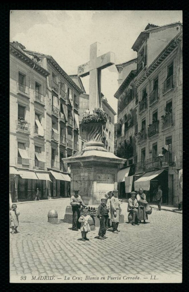 Miniatura de La Cruz Blanca en Puerta Cerrada
