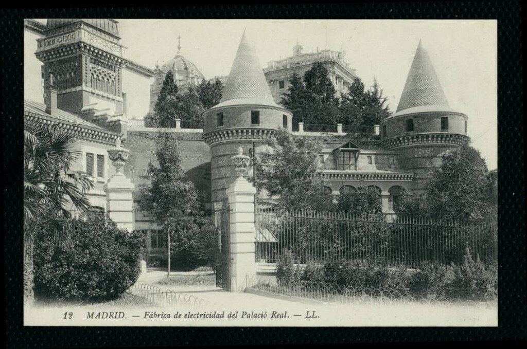 Miniatura de Fábrica de electricidad del Palacio Real