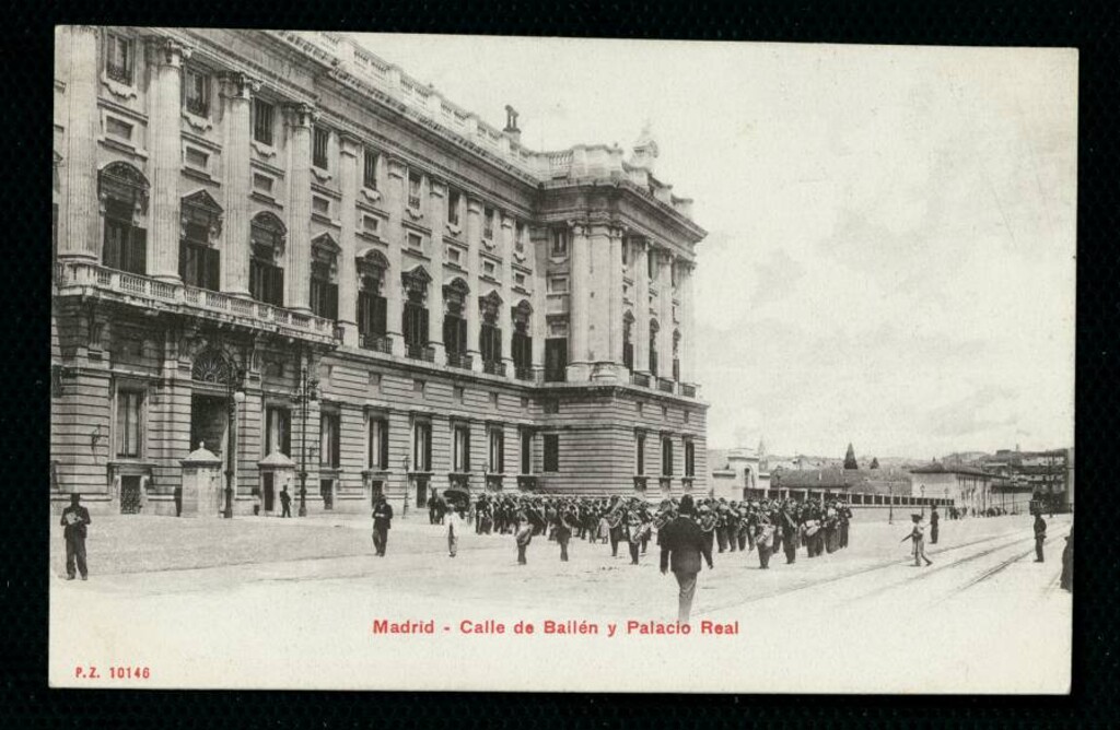 Miniatura de Calle de Bailén y Palacio Real