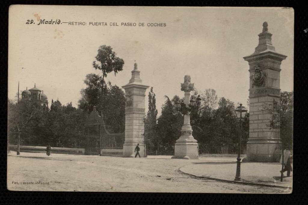 Miniatura de Retiro: Puerta del Paseo de Coches