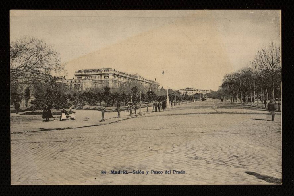 Miniatura de Salón y Paseo del Prado