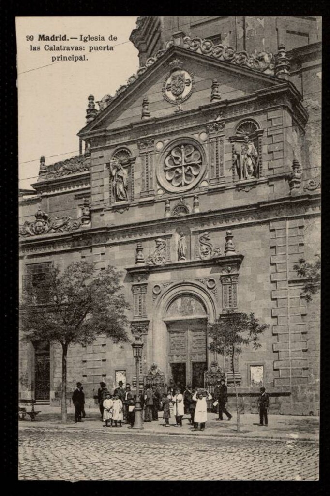Miniatura de Iglesia de las Calatravas: puerta principal