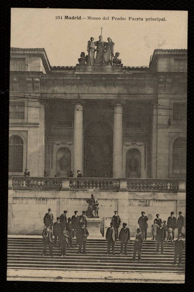 Miniatura de Museo del Prado: Puerta principal