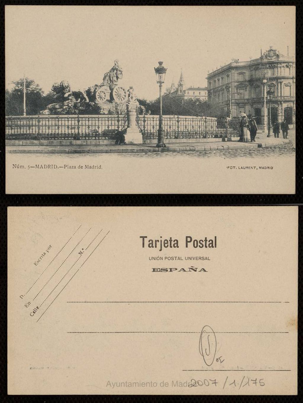 Miniatura de Plaza de Madrid (Fuente de Cibeles)