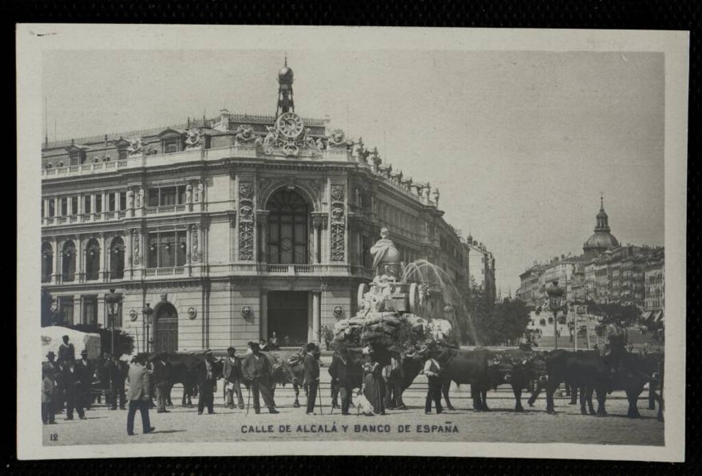 Miniatura de Calle de Alcalá y Banco de España