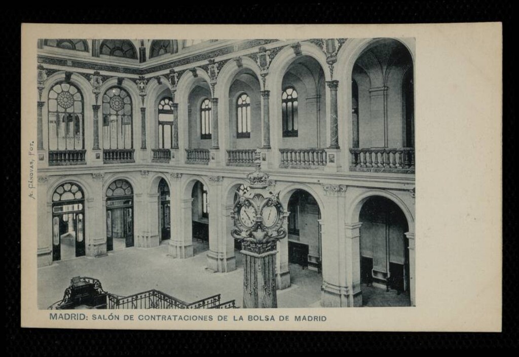 Miniatura de Salón de contrataciones de la Bolsa de Madrid