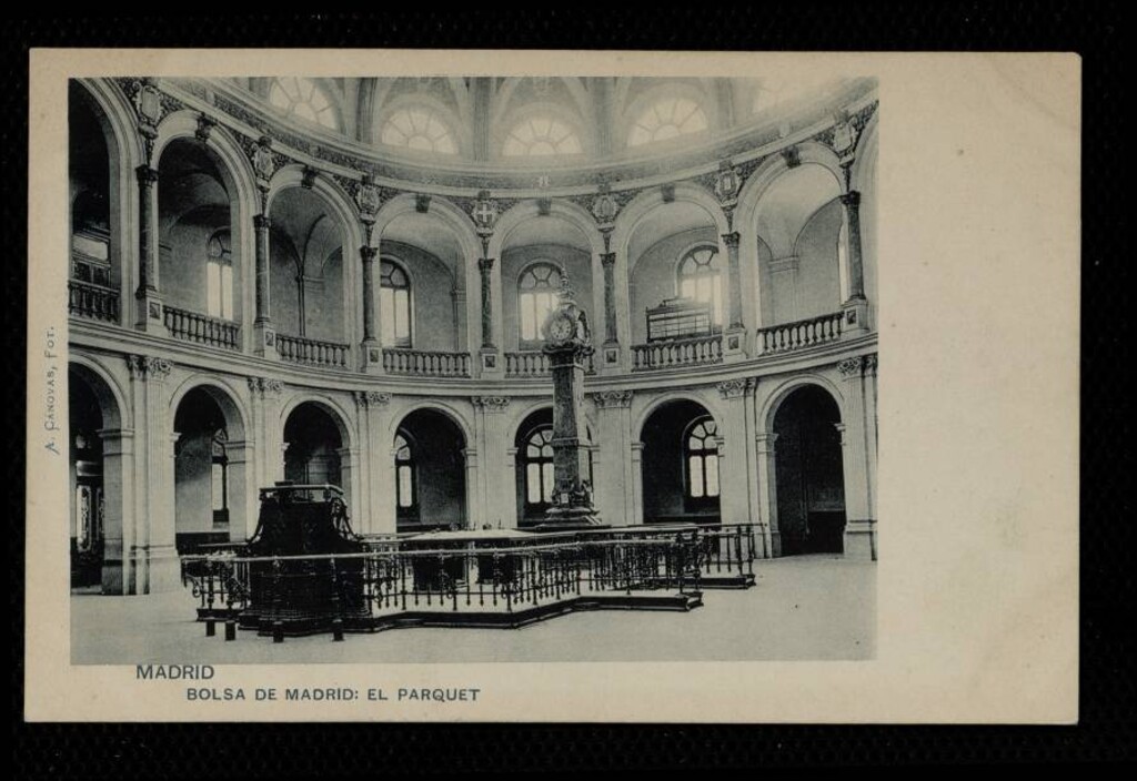 Miniatura de Bolsa de Madrid. El parquet