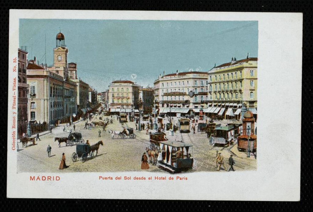 Miniatura de Puerta del Sol desde el Hotel Paris